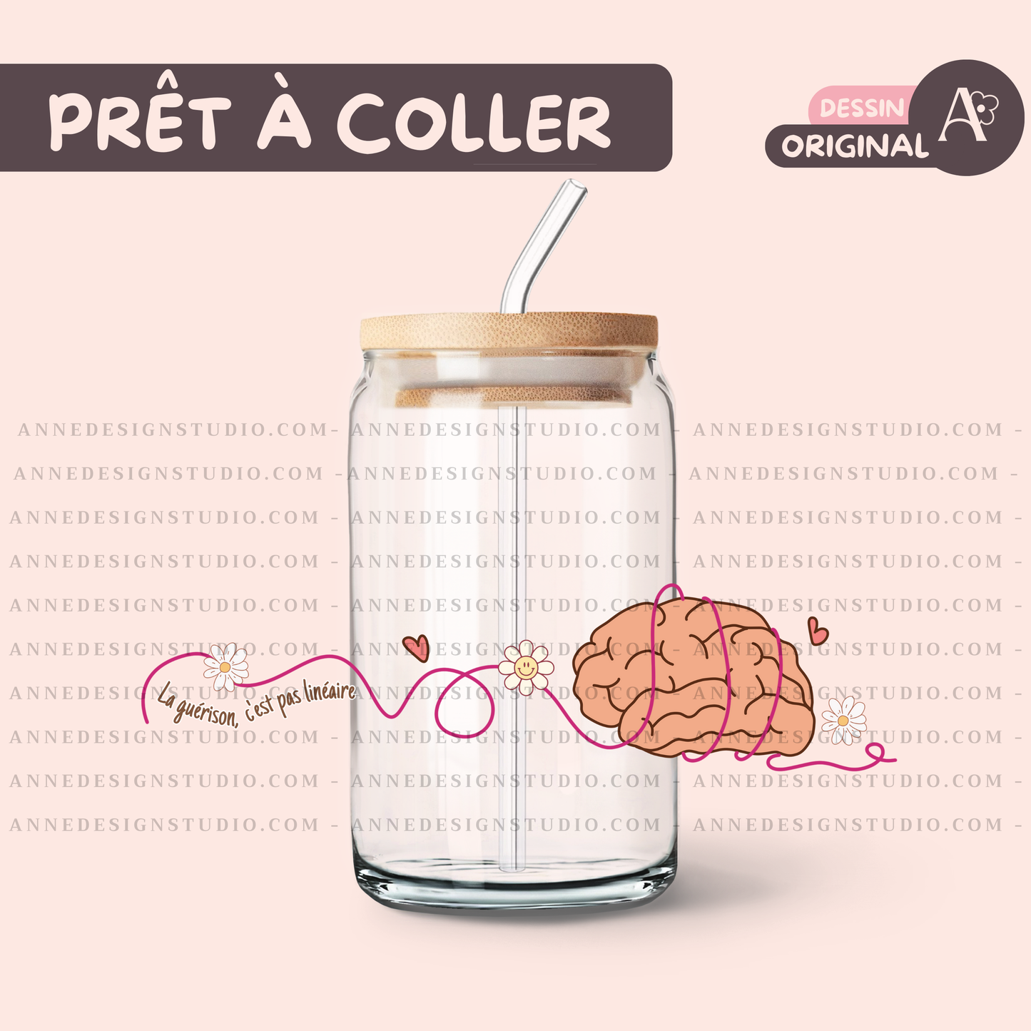 LIQUIDATION UV DTF | Cute & métiers