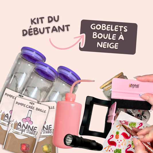 Kit du débutant – Spécial Snowglobe Tumbler