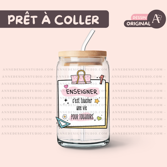 Autocollants UV DTF | Enseigner