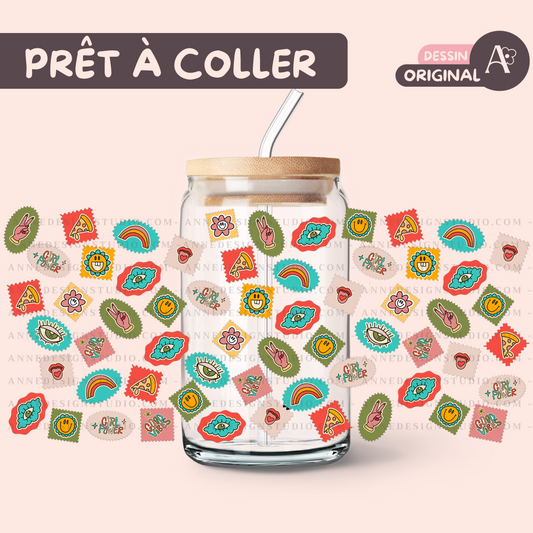 Autocollants UV DTF | Retro