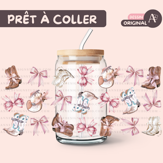 Autocollants UV DTF | Western chic